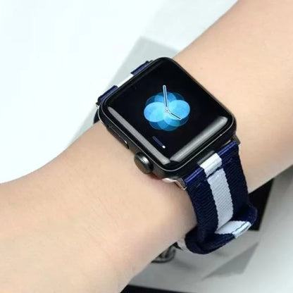 Nylon Sport Strap for Apple Watch Ultra Band 46mm 45mm 49mm 44mm 41mm 40mm 42mm Series 11/10/9/8/7/6/5/4/SE3