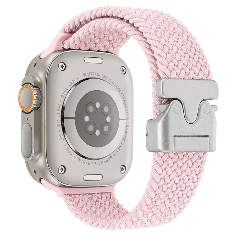 Parachute Braided Nylon Strap for Apple Watch Band iWatch Series Ultra/3/2/11/10/9/8/7/6/SE