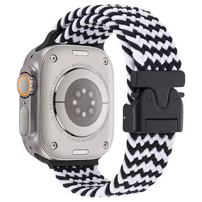 Parachute Braided Nylon Strap for Apple Watch Band iWatch Series Ultra/3/2/11/10/9/8/7/6/SE