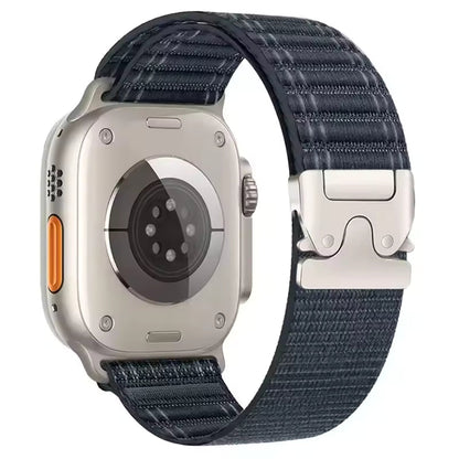 Parachute Elastic Nylon Strap for Apple Watch Band iWatch Series Ultra3/2/11/10/9/8/7/6/5/SE