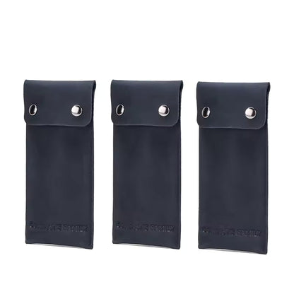 Portable Genuine Cowhide Leather Watch Case - 3/5/10 pcs. Wholesale Watch Pouch