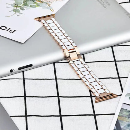 Stainless Steel Replacement Strap for Apple Watch Band iWatch Series Ultra2/9/8/7/6/5/4/3/SE