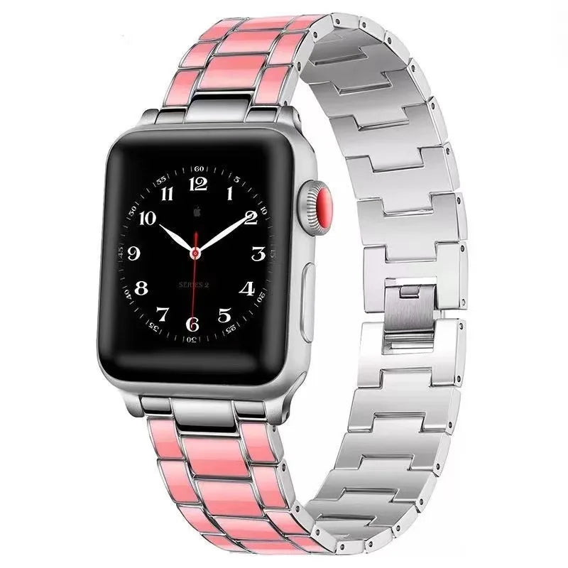 Stainless Steel Replacement Strap for Apple Watch Band iWatch Series Ultra2/9/8/7/6/5/4/3/SE