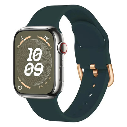 Silicone Bracelet for Apple Watch Ultra3 Band 49mm 46mm 45mm 41mm 44mm 42mm 40mm Series 11/10/9/8/7/6/5/4/SE