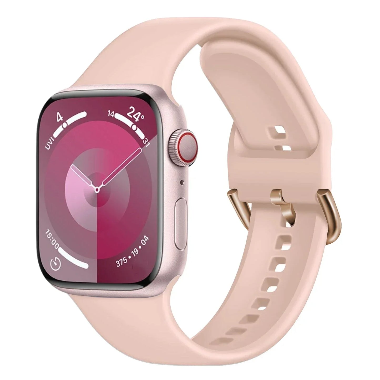 Silicone Bracelet for Apple Watch Ultra3 Band 49mm 46mm 45mm 41mm 44mm 42mm 40mm Series 11/10/9/8/7/6/5/4/SE