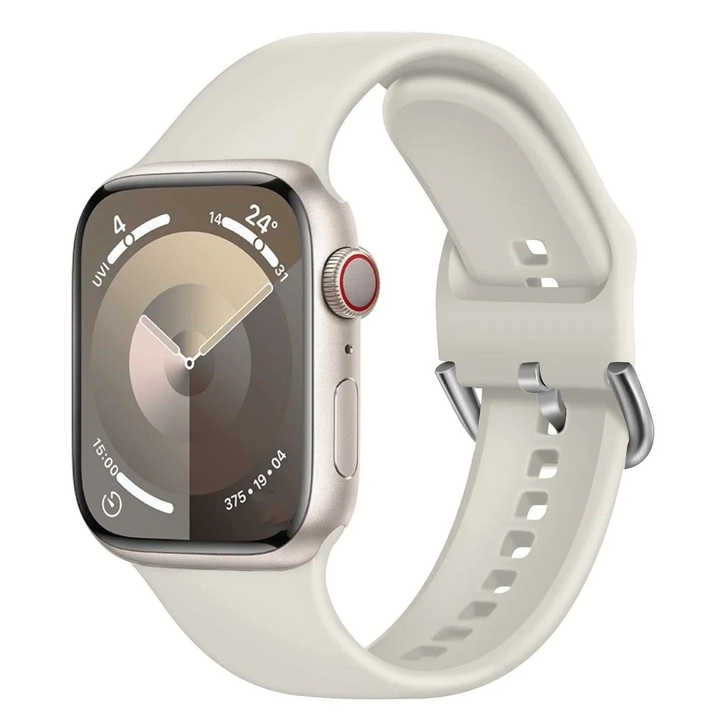 Silicone Bracelet for Apple Watch Ultra3 Band 49mm 46mm 45mm 41mm 44mm 42mm 40mm Series 11/10/9/8/7/6/5/4/SE