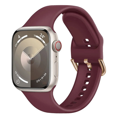 Silicone Bracelet for Apple Watch Ultra3 Band 49mm 46mm 45mm 41mm 44mm 42mm 40mm Series 11/10/9/8/7/6/5/4/SE