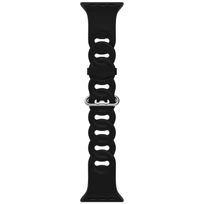 Silicone Sports Bracelet for Apple Watch band iWatch Series 10/9/8/7/Ultra/6/5/4/SE