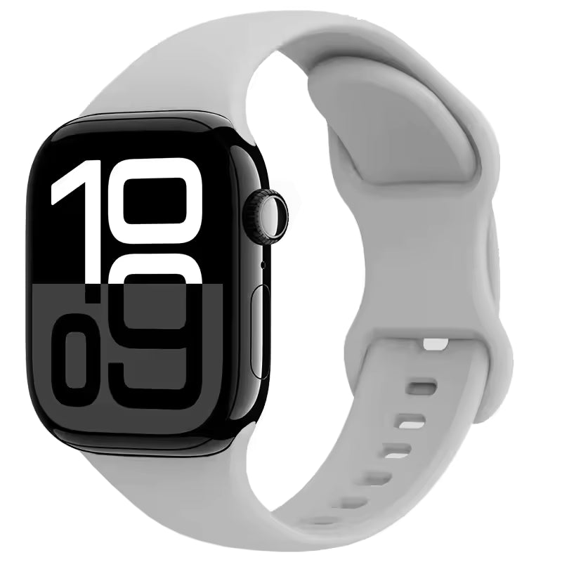 Silicone Strap for Apple Watch Ultra2 Band 49mm 46mm 42mm 45mm 41mm 44mm 40mm Series 11/10/9/8/7/6/5/4/3/SE2