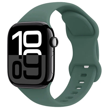 Silicone Strap for Apple Watch Ultra2 Band 49mm 46mm 42mm 45mm 41mm 44mm 40mm Series 11/10/9/8/7/6/5/4/3/SE2
