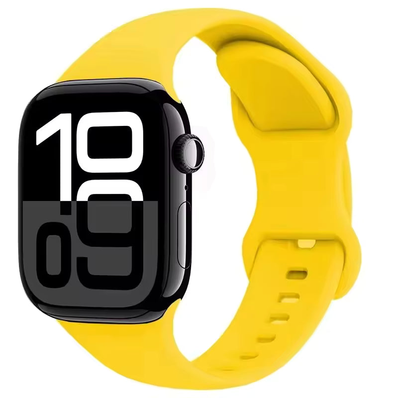 Silicone Strap for Apple Watch Ultra2 Band 49mm 46mm 42mm 45mm 41mm 44mm 40mm Series 11/10/9/8/7/6/5/4/3/SE2