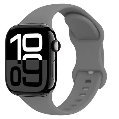 Silicone Strap for Apple Watch Ultra2 Band 49mm 46mm 42mm 45mm 41mm 44mm 40mm Series 11/10/9/8/7/6/5/4/3/SE2