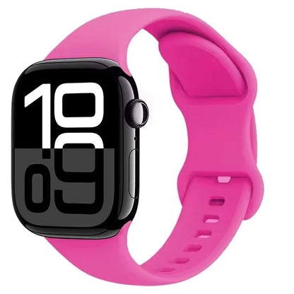 Silicone Strap for Apple Watch Ultra2 Band 49mm 46mm 42mm 45mm 41mm 44mm 40mm Series 11/10/9/8/7/6/5/4/3/SE2