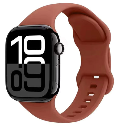 Silicone Strap for Apple Watch Ultra2 Band 49mm 46mm 42mm 45mm 41mm 44mm 40mm Series 11/10/9/8/7/6/5/4/3/SE2