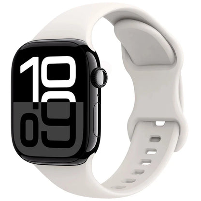 Silicone Strap for Apple Watch Ultra2 Band 49mm 46mm 42mm 45mm 41mm 44mm 40mm Series 11/10/9/8/7/6/5/4/3/SE2