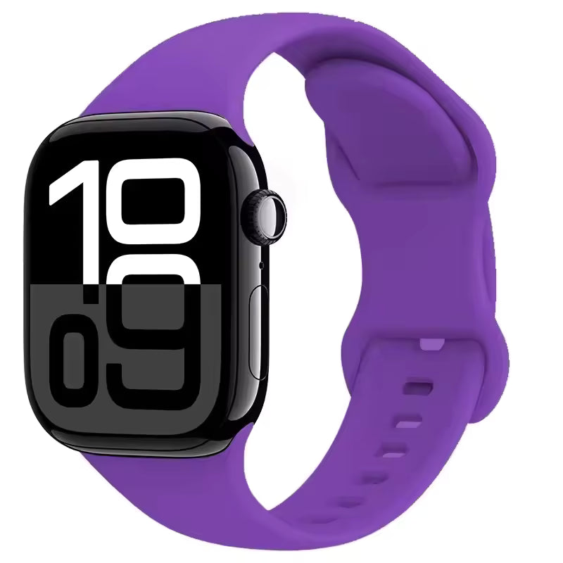 Silicone Strap for Apple Watch Ultra2 Band 49mm 46mm 42mm 45mm 41mm 44mm 40mm Series 11/10/9/8/7/6/5/4/3/SE2