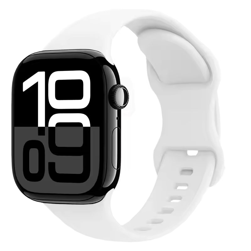 Silicone Strap for Apple Watch Ultra2 Band 49mm 46mm 42mm 45mm 41mm 44mm 40mm Series 11/10/9/8/7/6/5/4/3/SE2