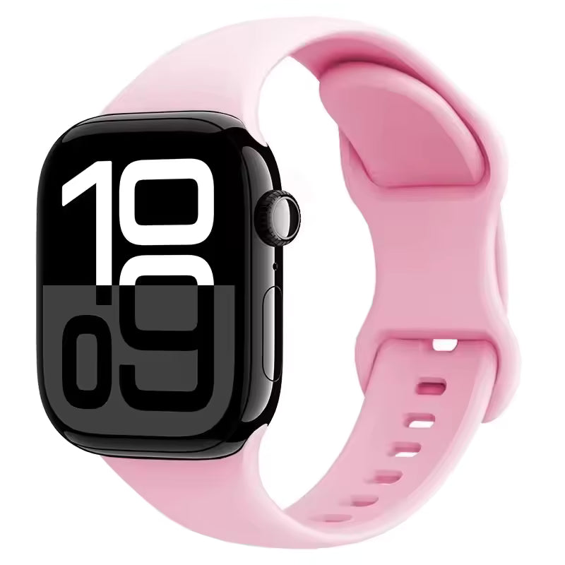 Silicone Strap for Apple Watch Ultra2 Band 49mm 46mm 42mm 45mm 41mm 44mm 40mm Series 11/10/9/8/7/6/5/4/3/SE2