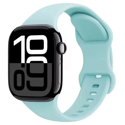 Silicone Strap for Apple Watch Ultra2 Band 49mm 46mm 42mm 45mm 41mm 44mm 40mm Series 11/10/9/8/7/6/5/4/3/SE2