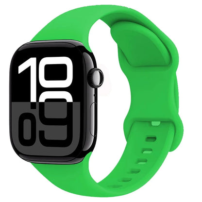 Silicone Strap for Apple Watch Ultra2 Band 49mm 46mm 42mm 45mm 41mm 44mm 40mm Series 11/10/9/8/7/6/5/4/3/SE2