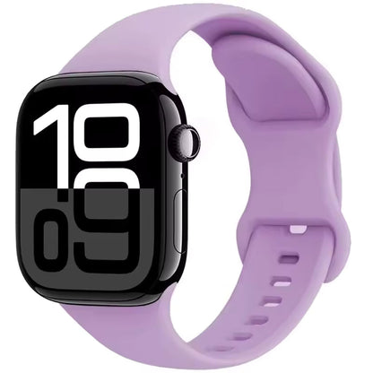 Silicone Strap for Apple Watch Ultra2 Band 49mm 46mm 42mm 45mm 41mm 44mm 40mm Series 11/10/9/8/7/6/5/4/3/SE2