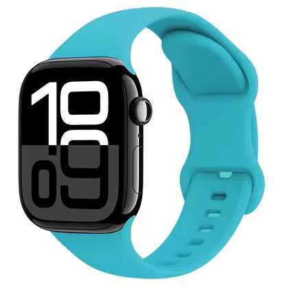 Silicone Strap for Apple Watch Ultra2 Band 49mm 46mm 42mm 45mm 41mm 44mm 40mm Series 11/10/9/8/7/6/5/4/3/SE2