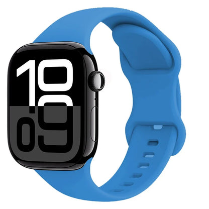 Silicone Strap for Apple Watch Ultra2 Band 49mm 46mm 42mm 45mm 41mm 44mm 40mm Series 11/10/9/8/7/6/5/4/3/SE2