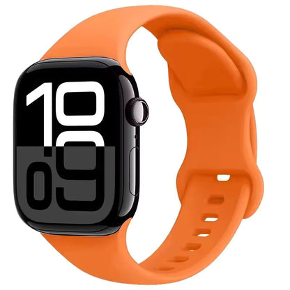 Silicone Strap for Apple Watch Ultra2 Band 49mm 46mm 42mm 45mm 41mm 44mm 40mm Series 11/10/9/8/7/6/5/4/3/SE2