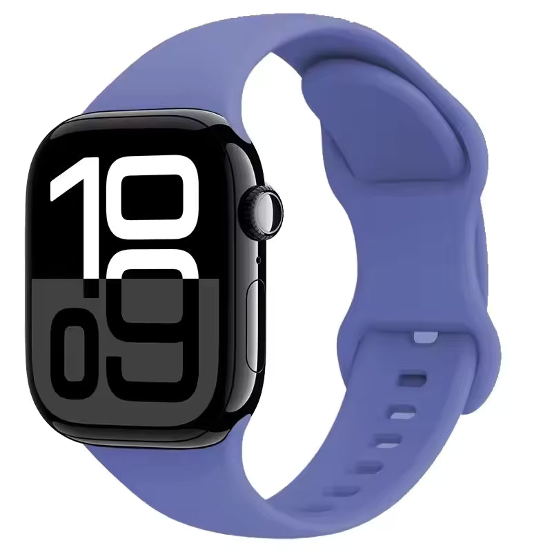 Silicone Strap for Apple Watch Ultra2 Band 49mm 46mm 42mm 45mm 41mm 44mm 40mm Series 11/10/9/8/7/6/5/4/3/SE2