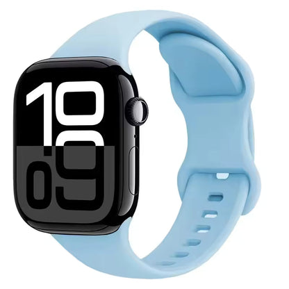 Silicone Strap for Apple Watch Ultra2 Band 49mm 46mm 42mm 45mm 41mm 44mm 40mm Series 11/10/9/8/7/6/5/4/3/SE2