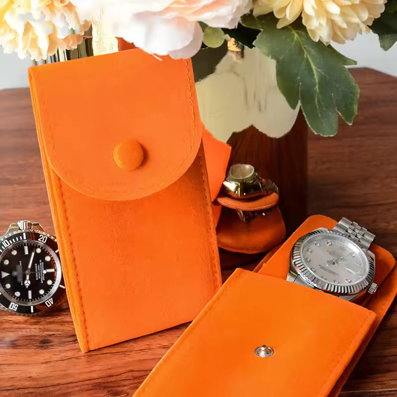 Single Slot Watch Case - Portable Travel Watch Storage Case, Watch Protection Case