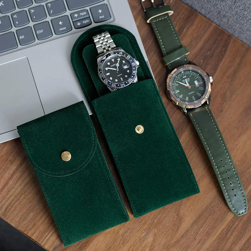 Single Slot Watch Case - Portable Travel Watch Storage Case, Watch Protection Case