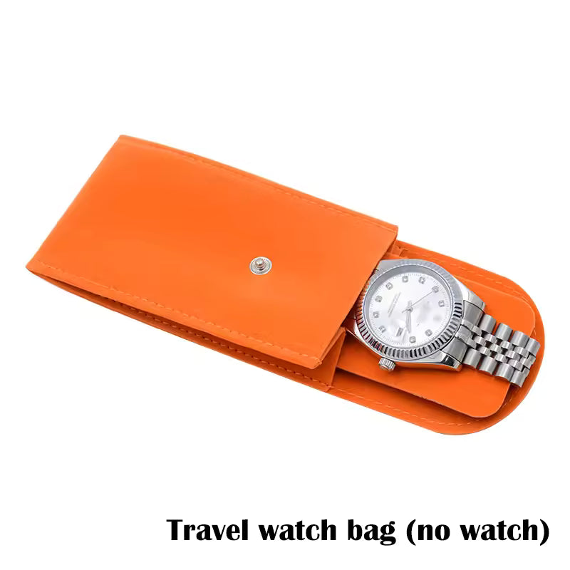 Single Slot Watch Case - Portable Travel Watch Storage Case, Watch Protection Case