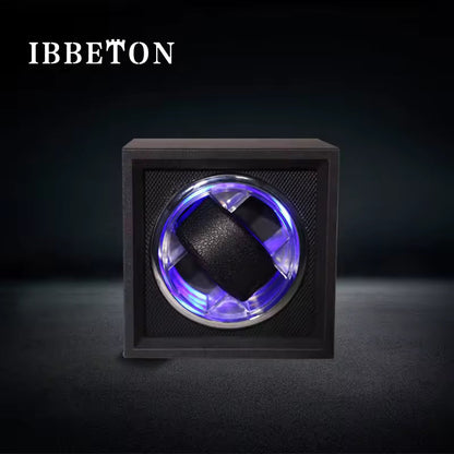 Single Slot Watch Winder with Mabuchi Motor -  Wooden Shaker Watch Box