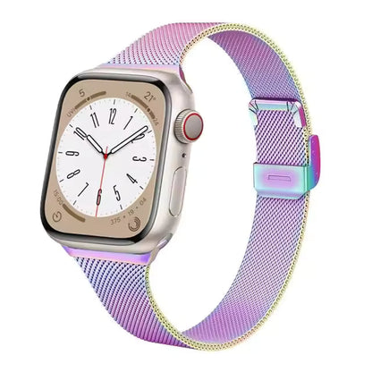 Slim Milanese Loop Strap for Apple Watch Band iWatch Series Ultra/3/11/10/9/8/7/6/5/SE
