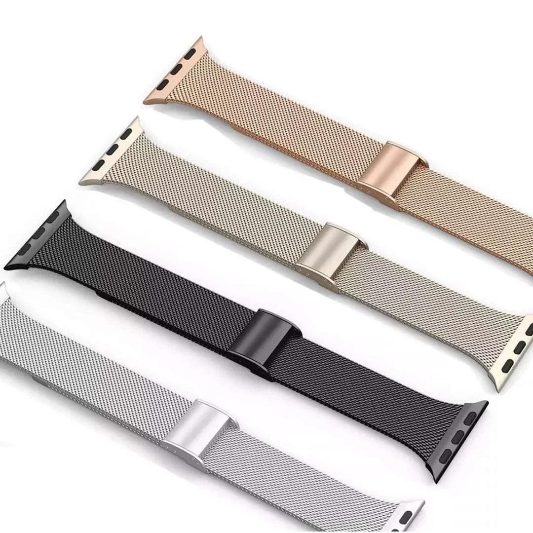 Slim Milanese Loop Strap for Apple Watch Band iWatch Series Ultra/3/11/10/9/8/7/6/5/SE