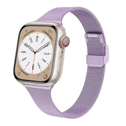 Slim Milanese Loop Strap for Apple Watch Band iWatch Series Ultra/3/11/10/9/8/7/6/5/SE