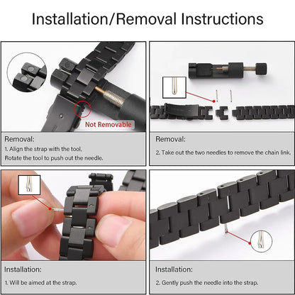 Slim Stainless Steel Bracelet for Apple Watch Ultra3 Band 49mm 45mm 44mm 42mm 41mm 40mm 46mm Series 11/10/9/8/7/6/5/4/SE3