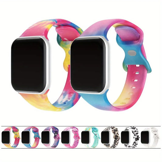 Soft Silicone Bracelet for Apple Watch Ultra3 Band 45mm 44mm 46mm 42mm 40mm 41mm Series 11/10/9/8/7/6/5/4/SE3