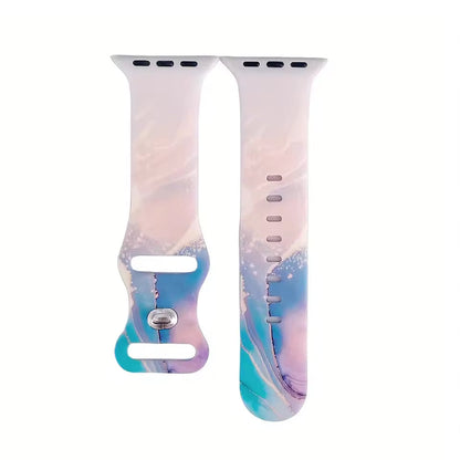 Soft Silicone Bracelet for Apple Watch Ultra3 Band 45mm 44mm 46mm 42mm 40mm 41mm Series 11/10/9/8/7/6/5/4/SE3