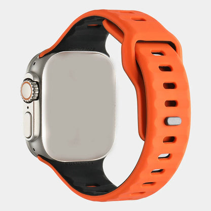 Soft Silicone Strap for Apple Watch Ultra3 Band 49mm 44mm 45mm 46mm 42mm Series 11/10/9/8/7/6/5/4/SE
