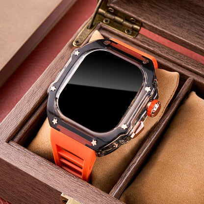 Sports Soft Silicone Strap+Case for Apple Watch Ultra 1/2/3 Band 49mm