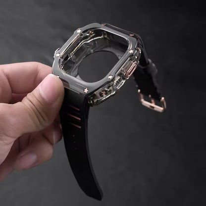 Sports Soft Silicone Strap+Case for Apple Watch Ultra 1/2/3 Band 49mm