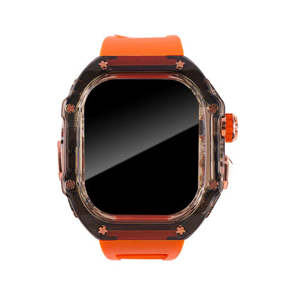 Sports Soft Silicone Strap+Case for Apple Watch Ultra 1/2/3 Band 49mm