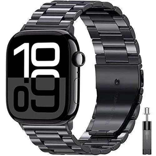 Stainless Steel Bracelet for Apple Watch Ultra3 Band 49mm 46mm 45mm 44mm 42mm 41mm Series 11/10/9/8/7/6/5/4/SE