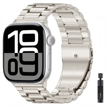 Stainless Steel Bracelet for Apple Watch Ultra3 Band 49mm 46mm 45mm 44mm 42mm 41mm Series 11/10/9/8/7/6/5/4/SE