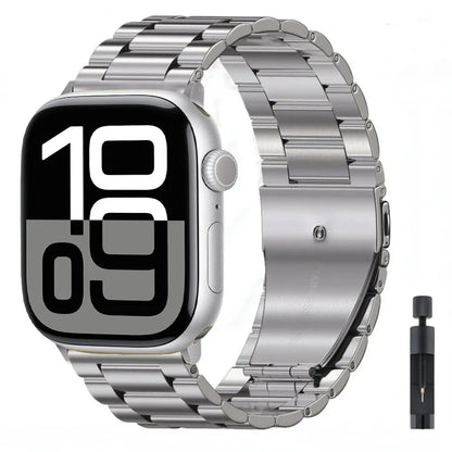 Stainless Steel Bracelet for Apple Watch Ultra3 Band 49mm 46mm 45mm 44mm 42mm 41mm Series 11/10/9/8/7/6/5/4/SE
