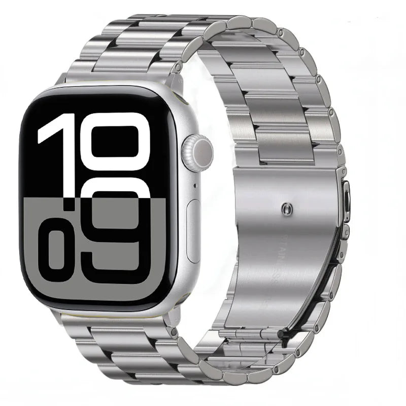 Stainless Steel Bracelet for Apple Watch Ultra3 Band 49mm 46mm 45mm 44mm 42mm 41mm Series 11/10/9/8/7/6/5/4/SE