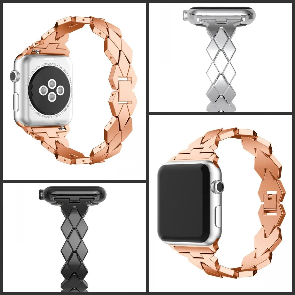 Stainless Steel Bracelet for Apple Watch Band iWatch Series 9/8/7/4/5/6/10/SE