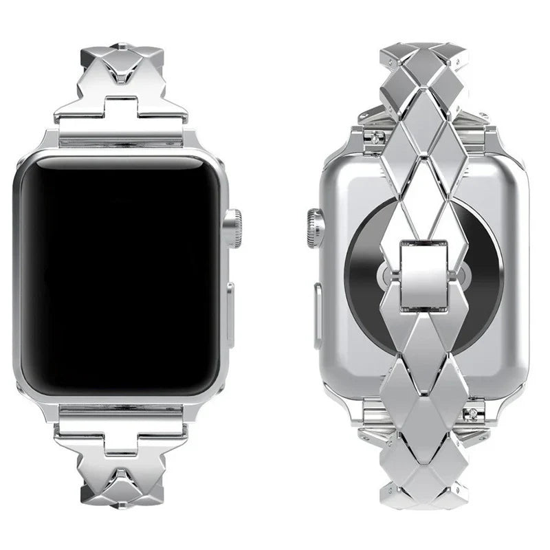 Stainless Steel Bracelet for Apple Watch Band iWatch Series 9/8/7/4/5/6/10/SE